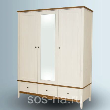 Шкаф для одежды Пенни 33 с зеркалом